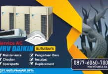 Service AC VRV di Surabaya, Checker VRV Daikin, Perawatan dan Pengadaan