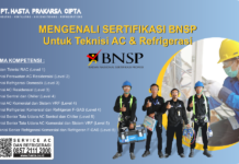 Mengenal Sertifikasi Teknisi AC dan Refrigerasi Level I-II-III-IV dan V BNSP