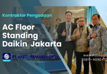 Kontraktor Pengadaan AC Floor Standing Daikin Jakarta PT Hasta Cipta Prakarsa, kontraktor pengadaan dan instalasi AC Floor Standing Daikin di Jakarta.