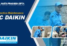 Corrective Maintenance AC Daikin Commercial Industri, Perawatan korektif Daikin